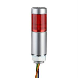 PATLITE MPS-102-R LED-Signalturm, 1 Etage, 30 mm Durchmesser, rot, Dauerlichtfunktion, 24 VAC/VDC | CV7RBH