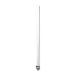 PATLITE POLE22-0500AT Threaded Mounting Pole, 22mm Dia., 500mm Length, M22 x 1.5mm Thread, Silver, Aluminum | CV7VJW