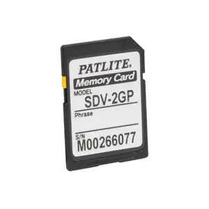 PATLITE SDV-2GP Memory Card, 2Gb Microsd | CV7FBP