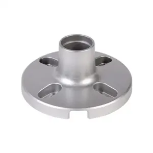 PATLITE SZP-002U Mounting Bracket, Flange Mount, 94mm Dia., Silver, Aluminum Alloy | CV7DUQ