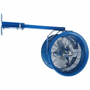 PATTERSON FAN 7J725 High-Velocity Industrial Fan, High-Velocity Industrial Fan, 18 Inch Blade Dia, 3800 cfm | CT7LWP