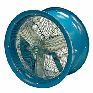 PATTERSON FAN COMBO10 High-Velocity Indoor Industrial Ceiling Fan, 26 Inch Blade Dia, 1 Speeds, 7650 cfm | CT7LXC 359TX8