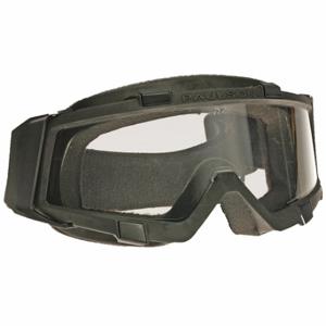 PAULSON ACG-L Safety Goggles, Anti-Fog /Anti-Scratch, Indirect, Black, Traditional Goggles Frame, Clear | CT7MAB 400U26