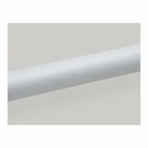 PAWLING CORP BR-1200-12-301 Guard Rail, Impact Resistant, Linen White, 1 1/2 Inch Dia, 144 Inch Overall Length | CT7MTM 43Z483