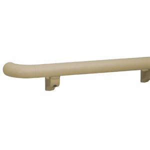PAWLING CORP BR-1200P-12-3 Handrail, Interior, Tan, 1 1/2 Inch Dia, 144 Inch Overall Length | CT7MWB 33UC06