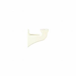 PAWLING CORP BR-1206-0-2 Bracket, Ivory, Impact Resistant | CT7MAP 43Z853