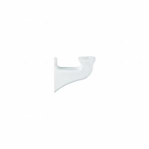 PAWLING CORP BR-1206-0-210 Bracket, Silver Gray, Impact Resistant | CT7MAR 43Z857