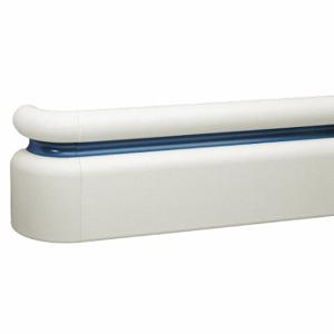 PAWLING CORP BR-400P-12-301 Handrail, Interior, Linen White, 1 1/2 Inch Dia, 144 Inch Overall Length | CT7MVX 33UA92