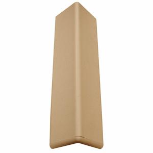 PAWLING CORP CG-10R-4-3 Corner Guard, 3 Inch Width, 48 Inch Ht, Textured, Tan, Vinyl Retainer | CT7MPU 49JN94