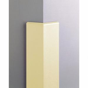 PAWLING CORP CG-135-8-2 Corner Guard, 3 Inch Width, 96 Inch Ht, Peblette, Ivory, Aluminum Retainer | CT7MJU 34AR04
