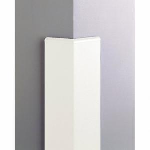PAWLING CORP CG-135R-8-301 Corner Guard, 3 Inch Width, 96 Inch Ht, Peblette, Linen White, Recycled Vinylretainer | CT7MJV 34AR40