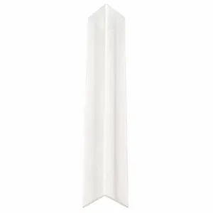 PAWLING CORP CG-17-4-132 Corner Guard, 1 1/8 Inch Width, 48 Inch Ht, Smooth, Clear, Screw In | CT7MDN 49JP28