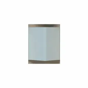 PAWLING CORP CG-20-4-210 Corner Guard, 2 Inch Width, 48 Inch Ht, Smooth, Silver Gray, Screw In | CT7MNQ 8RMU1