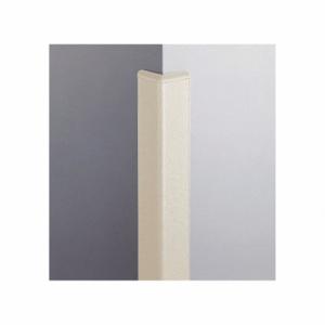 PAWLING CORP CGP-20-4-370 Corner Guard, 2 Inch Width, 48 Inch Ht, Textured, Eggshell, Aluminum Retainer | CT7MEX 34AU40