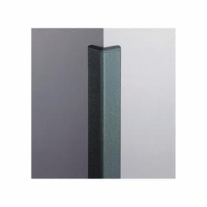 PAWLING CORP CG-20-8-377 Corner Guard, 2 Inch Width, 96 Inch Ht, Peblette, Teal, Aluminum Retainer | CT7MFK 34AP94