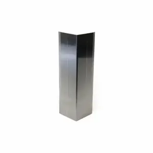 PAWLING CORP CG-51-8 Corner Guard, 2 Inch Width, 96 Inch Ht, #4 Satin, Stainless, Adhesive | CT7MFA 34AR47