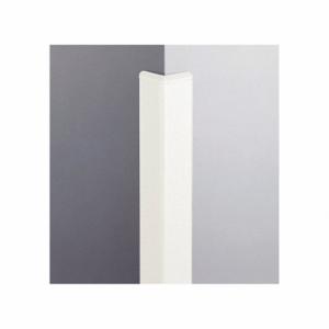 PAWLING CORP CG-20-4-301 Corner Guard, 2 Inch Width, 48 Inch Ht, Peblette, Linen White, Aluminum Retainer | CT7MEB 34AP83