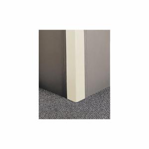 PAWLING CORP CGPFT-7-8-370 Corner Guard, 3 Inch Width, 96 Inch Ht, Textured, Eggshell, Aluminum Retainer | CT7MNY 34AU08