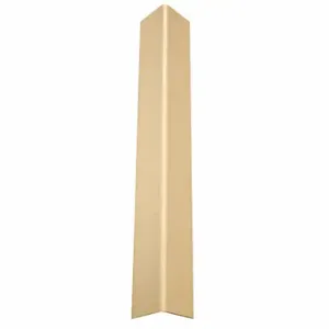 PAWLING CORP CGT-12-8-2 Corner Guard, 1 1/2 Inch Width, 96 Inch Ht, Textured, Ivory, Taped | CT7MCQ 49JN85