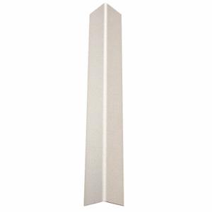 PAWLING CORP CGT-12-4-301 Corner Guard, 1 1/2 Inch Width, 48 Inch Ht, Textured, Linen White, Taped | CT7MBV 49JP14