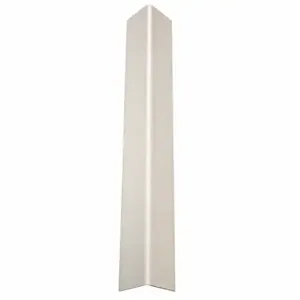 PAWLING CORP CGT-12-4-301 Corner Guard, 1 1/2 Inch Width, 48 Inch Ht, Textured, Linen White, Taped | CT7MBV 49JP14