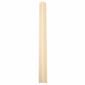 PAWLING CORP CGT-34-8-2 Corner Guard, 3/4 Inch Width, 96 Inch Ht, Textured, Ivory, Taped | CT7MMZ 49JP02