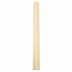 PAWLING CORP CGT-34-8-2 Corner Guard, 3/4 Inch Width, 96 Inch Ht, Textured, Ivory, Taped | CT7MMZ 49JP02