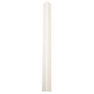 PAWLING CORP CGT-34-4-301 Corner Guard, 3/4 Inch Width, 48 Inch Ht, Textured, Linen White, Taped | CT7MMK 49JP22