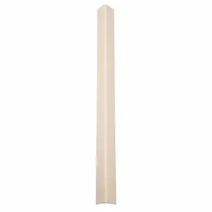 PAWLING CORP CGT-34-8-370 Corner Guard, 3/4 Inch Width, 96 Inch Ht, Textured, Eggshell, Taped | CT7MMY 49JP08