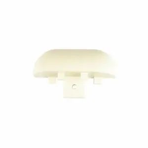 PAWLING CORP ETC-3-0-2 End Cap, Ivory, Non-Handed, 2 15/16 Inch Ht | CT7MQJ 43Z877