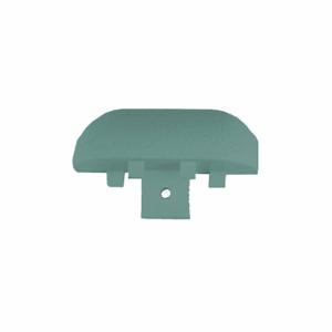 PAWLING CORP ETC-3-0-377 End Cap, Teal, Non-Handed, 2 15/16 Inch Ht | CT7MRB 43Z882
