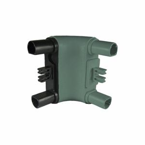 PAWLING CORP IBR-557S-0-377 Security Inside Corner, Teal, Impact Resistant | CT7NCB 43Z760
