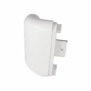 PAWLING CORP OBR-536S-0-301 Security Outside Corner, Linen White, Impact Resistant | CT7NGM 43Z713