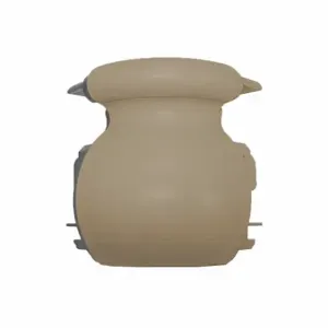 PAWLING CORP OBR-650-0-3 Outside Corner, Tan, Impact Resistant | CT7NFH 43Z780