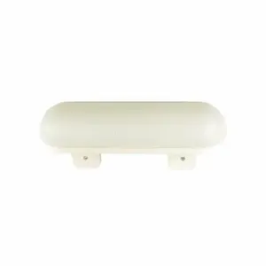 PAWLING CORP OTC-6C-0-2 Outside Corner, 1 Inch Width, 6 Inch Heightt, Textured, Ivory, Screw In | CT7NEB 43Z918