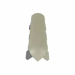 PAWLING CORP OTC-8C-0-370 Outside Corner, 1 Inch Width, 7 3/4 Inch Heightt, Textured, Eggshell, Screw In | CT7NEH 43Z937