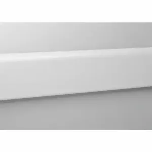 PAWLING CORP WG-4-12-301 Wall Protection Guard, 4 Inch Heightt, 144 Inch Length, 3/4 Inch Thick, Linen White | CT7NJM 43Z499