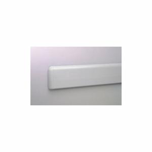 PAWLING CORP WG-4P-12-210 Wall Protection Guard, 4 Inch Heightt, 144 Inch Length, 5/64 Inch Thick, Silver Gray | CT7NJX 34AT39
