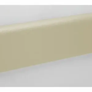 PAWLING CORP WG-6C-12-2 Wall Protection Guard, 6 Inch Heightt, 144 Inch Length, 1 Inch Thick, Ivory, Vinyl/Plastic | CT7NKJ 43Z502