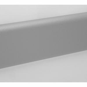 PAWLING CORP WG-6C-12-210 Wall Protection Guard, 6 Inch Heightt, 144 Inch Length, 1 Inch Thick, Silver Gray | CT7NKK 43Z506