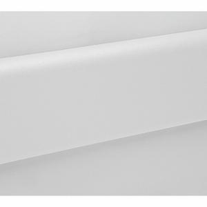 PAWLING CORP WG-6C-12-301 Wall Protection Guard, 6 Inch Heightt, 144 Inch Length, 1 Inch Thick, Linen White | CT7NMH 43Z508