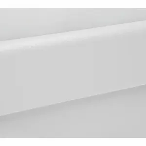 PAWLING CORP WG-6C-12-301 Wall Protection Guard, 6 Inch Heightt, 144 Inch Length, 1 Inch Thick, Linen White | CT7NMH 43Z508