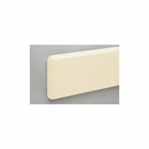 PAWLING CORP WG-8CP-12-2 Wall Protection Guard, 7 3/4 Inch Heightt, 144 Inch Length, 5/64 Inch Thick, Ivory, PETG | CT7NLP 34AT69