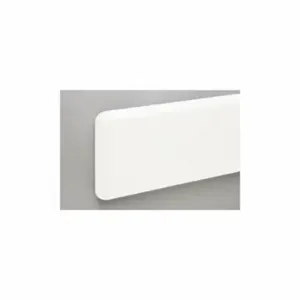 PAWLING CORP WG-8CP-12-301 Wall Protection Guard, 7 3/4 Inch Heightt, 144 Inch Length, 5/64 Inch Thick, Linen White | CT7NLQ 34AT73