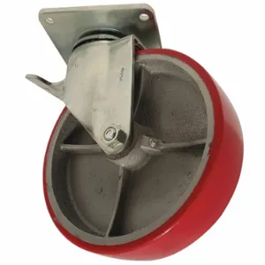 PAYSON CASTERS 200-8UL-SK-B Standard Plate Caster, 8 Inch Dia, 9 1/2 Inch Height | CT7NMR 45JR97