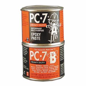 PC PRODUCTS 087770 Epoxy Adhesive, -7, Ambient Cured, 8 Fl Oz, Can, Dark Gray, Thick Liquid | CT7NPV 4AUV5
