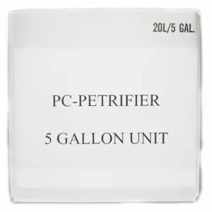 PC PRODUCTS 640449 Hardener, -Petrifier, 80 oz Container Size, Bottle, Milky White, Wood Hardener | CT7NPK 4JMP1