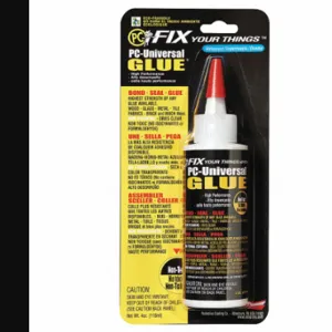 PC PRODUCTS 804049 -UNIVERSAL GLUE Glue, -Universal, Gen Purpose, Interior/Exterior, 4 fl oz, Bottle, Clear | CT7NPF 39AP29