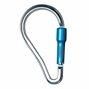 PEAKWORKS V860135 Carabiner, Double-Action Twist Lock, 2 Inch Gate Opening | CT7NTP 53AZ15