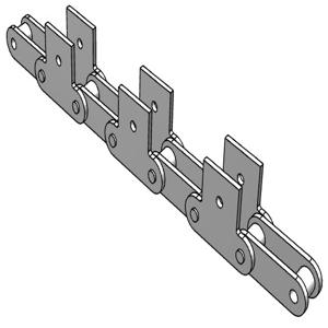 PEER CHAIN 10263 Roller Chain, Stainless Steel Pitch, 100 Feet Length | CL8MAQ